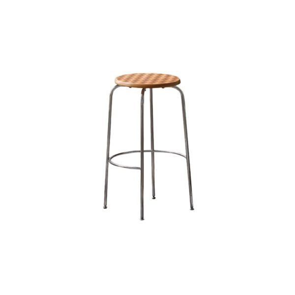 Checkered Bar Stool