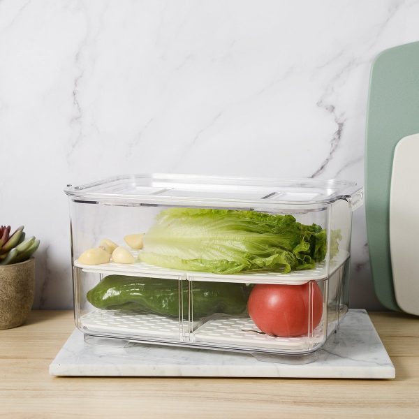 Double Layer Fruits & Vegetables Container