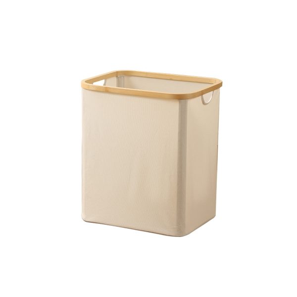 Canvas Collapsible Laundry Basket With Handles