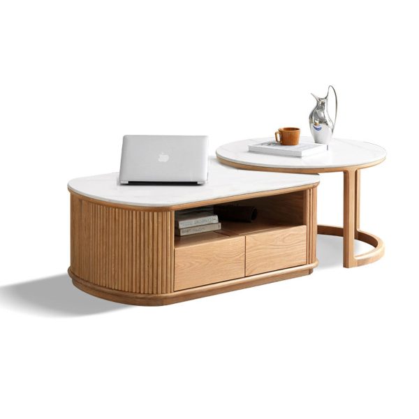 Orion Oval Nesting Coffee Table