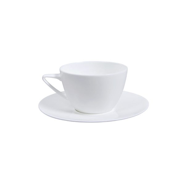Cooper Bone China Coffee Mug & Saucer
