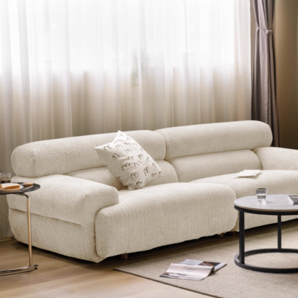 Demi 3 Seater Fabric Sofa