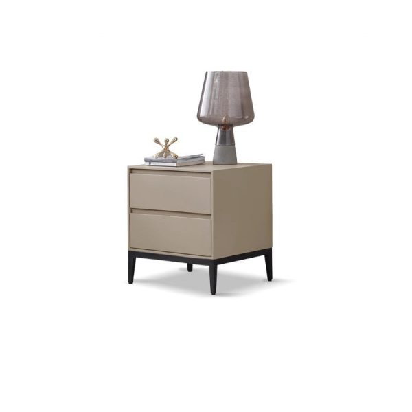 Chiara Solid Wood Bedside Table