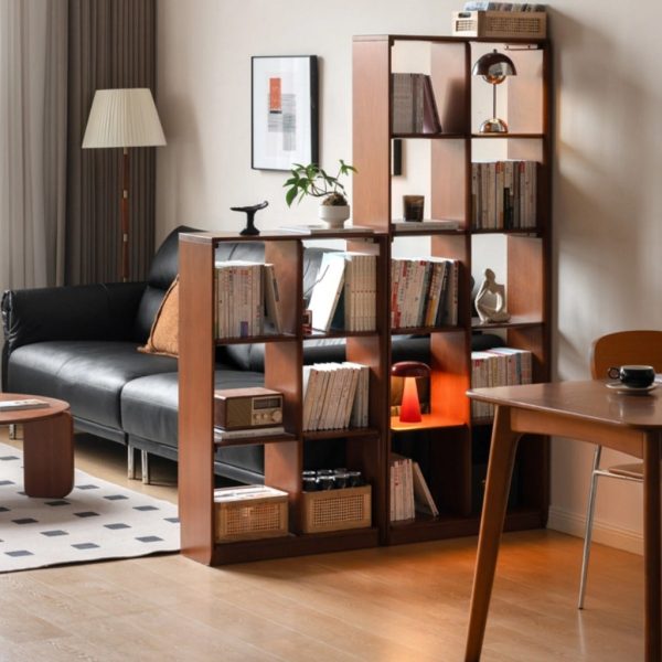 Rubiks Modular Solid Wood Bookshelf