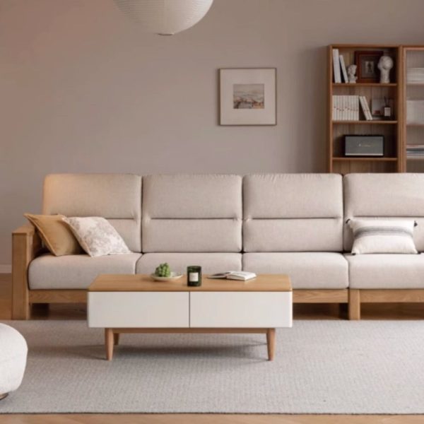 Paloma Solid Wood Sofa