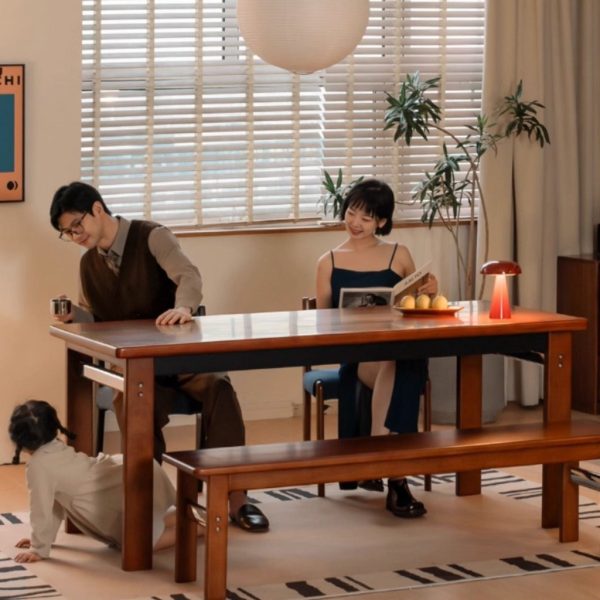 Johannes Solid Wood Dining Table